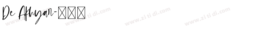 De Akhyar字体转换